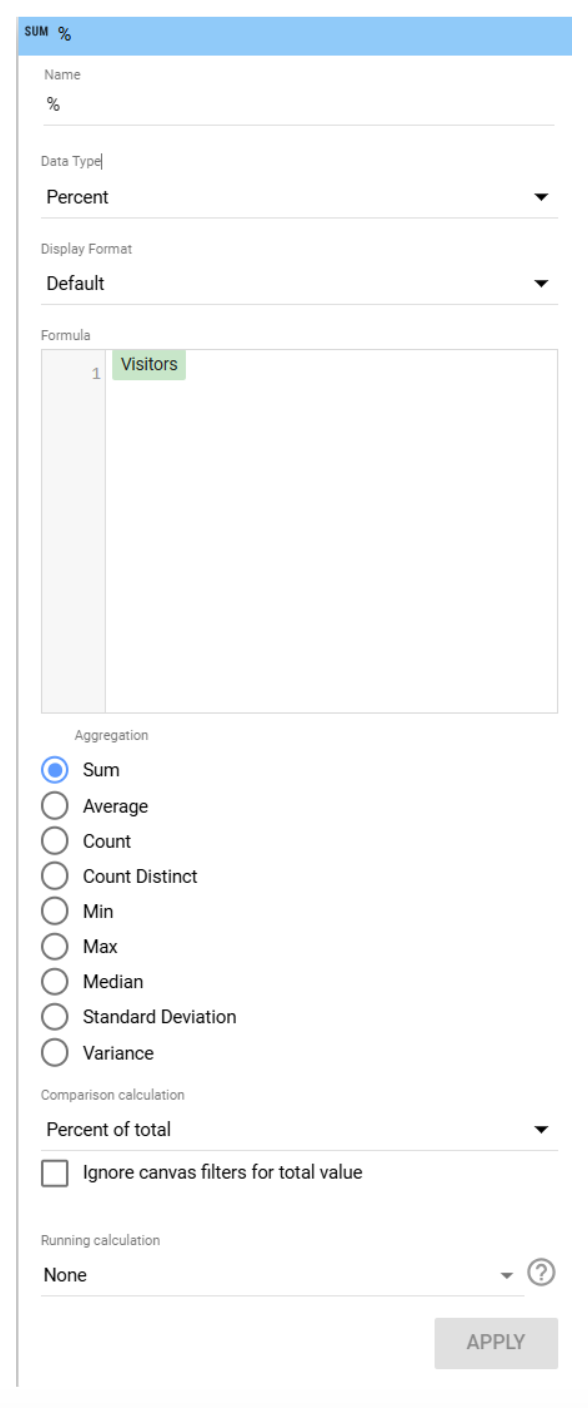 creating custom calculated fields